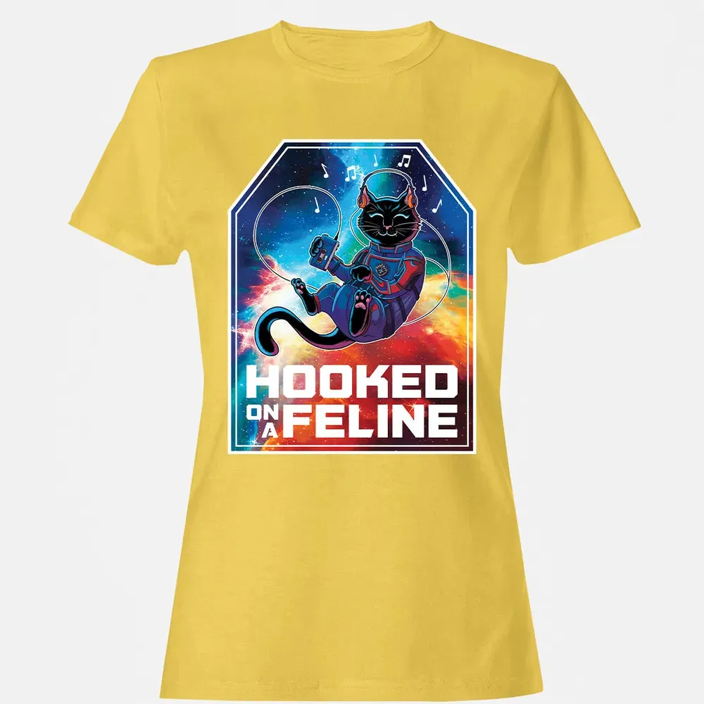 Hooked On A Feline Women's T-shirt - 4