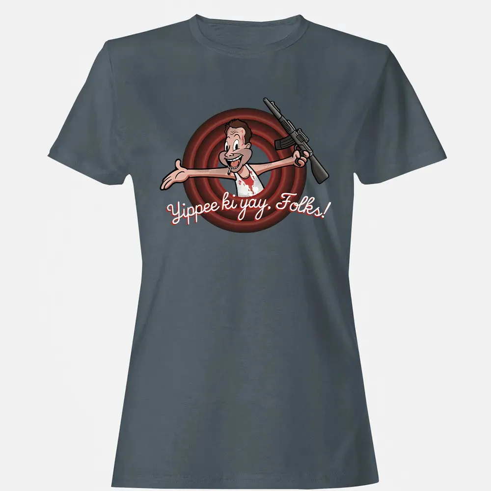 Yippee Ki Yay Folks Women's T-shirt - 3
