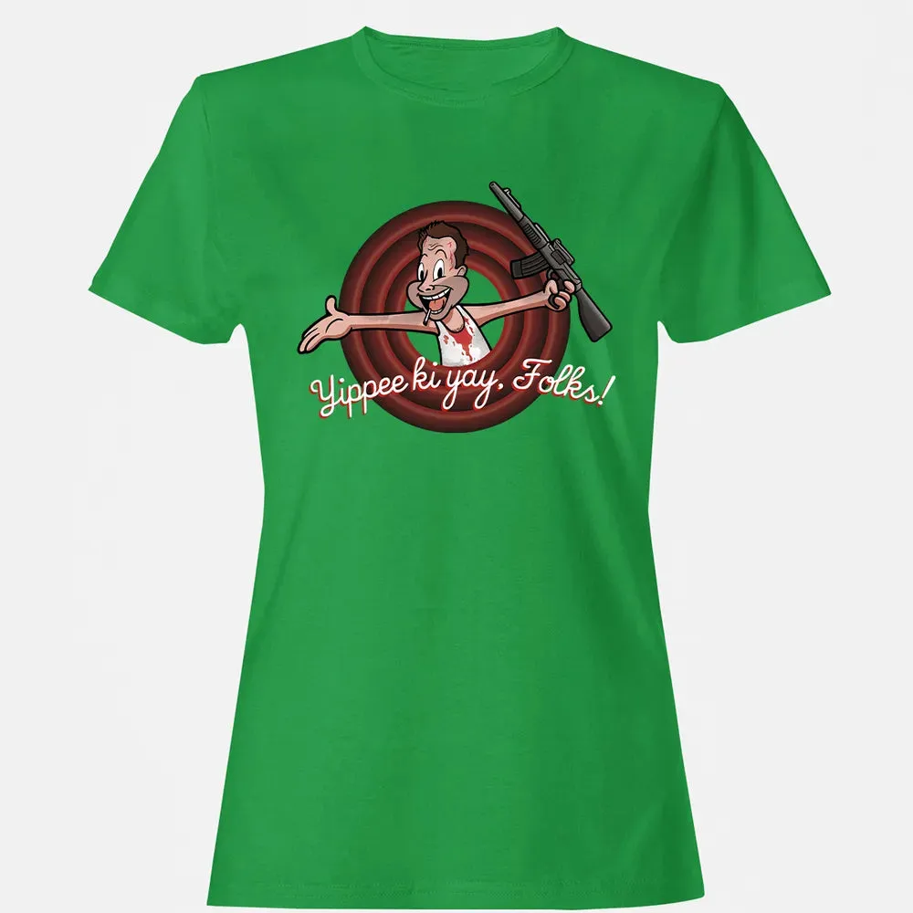 Yippee Ki Yay Folks Women's T-shirt - 7