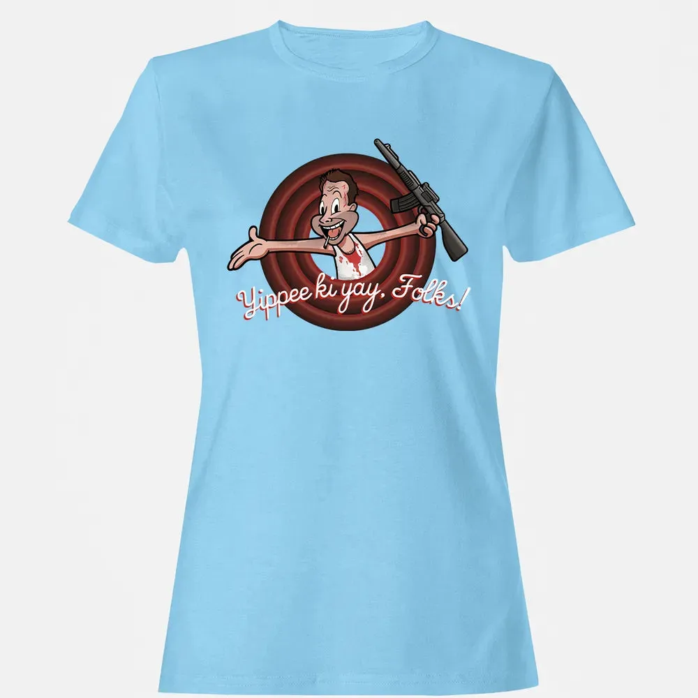 Yippee Ki Yay Folks Women's T-shirt - 8