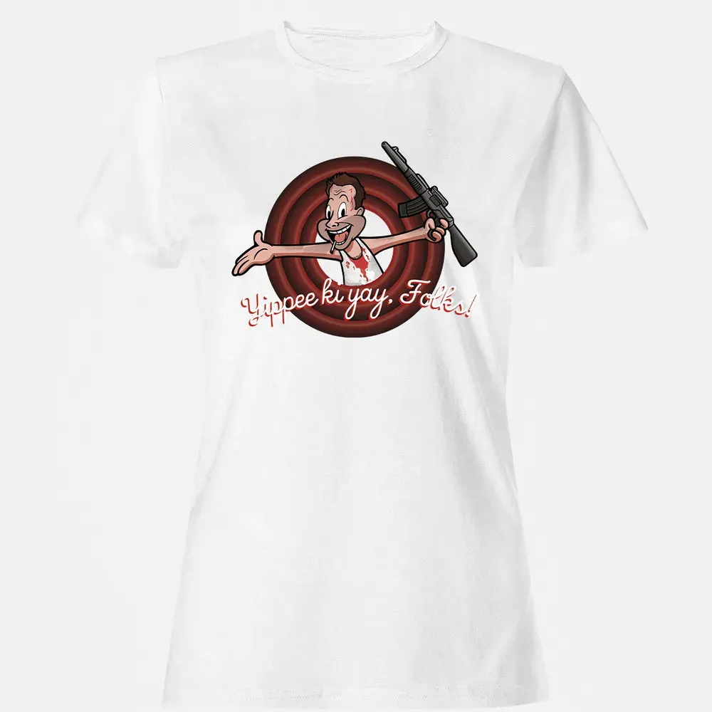 Yippee Ki Yay Folks Women's T-shirt - 16