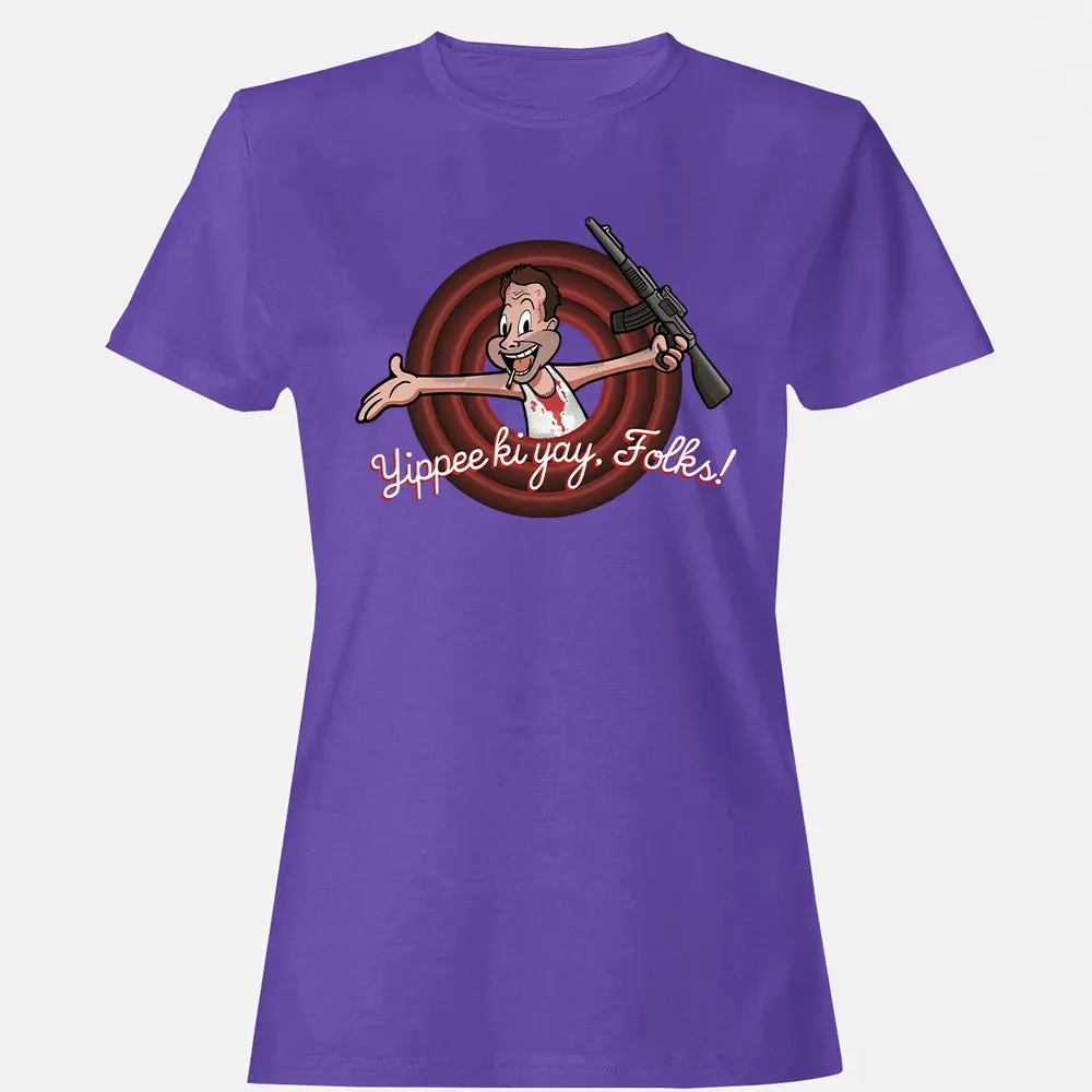 Yippee Ki Yay Folks Women's T-shirt - 12