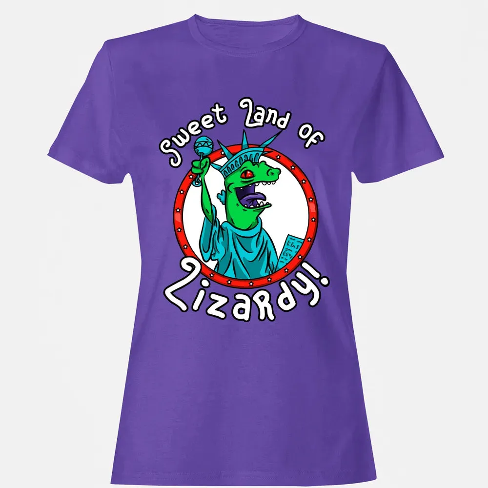 Sweet Land of Lizardy Women's T-shirt - 12