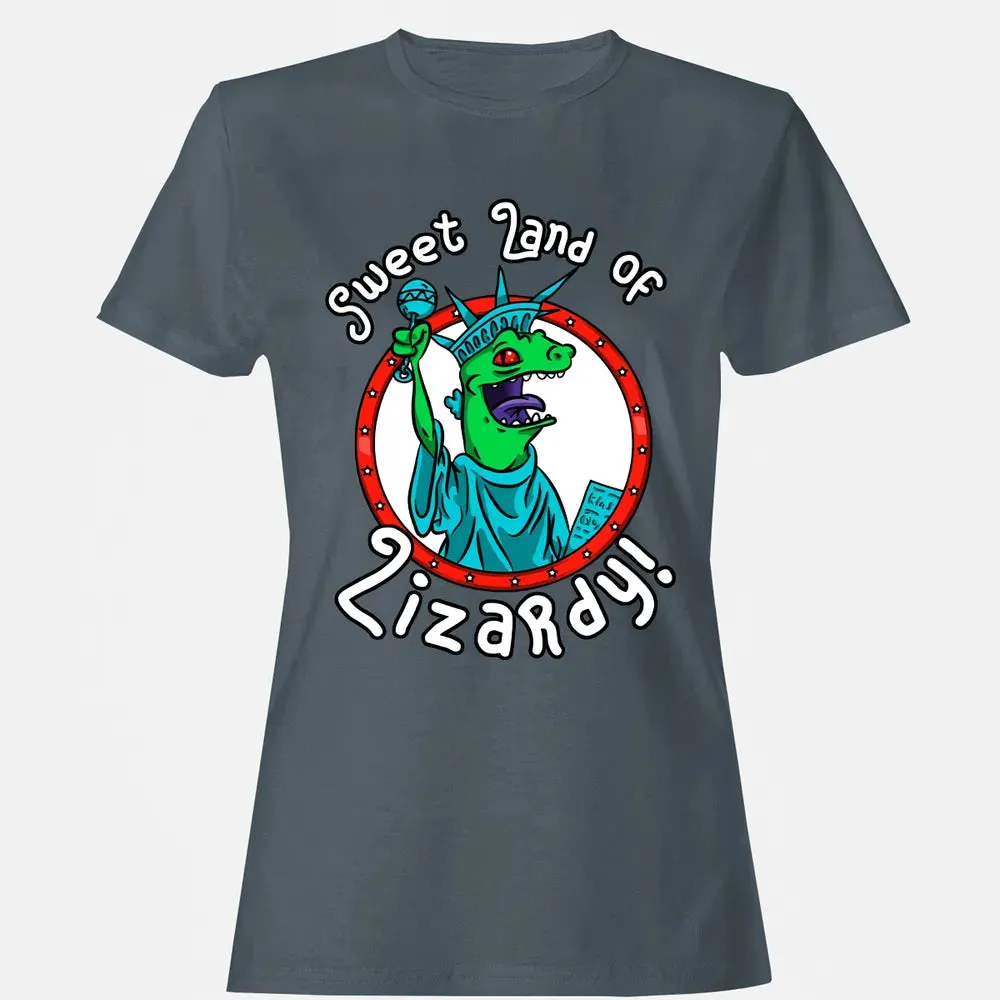 Sweet Land of Lizardy Women's T-shirt - 3