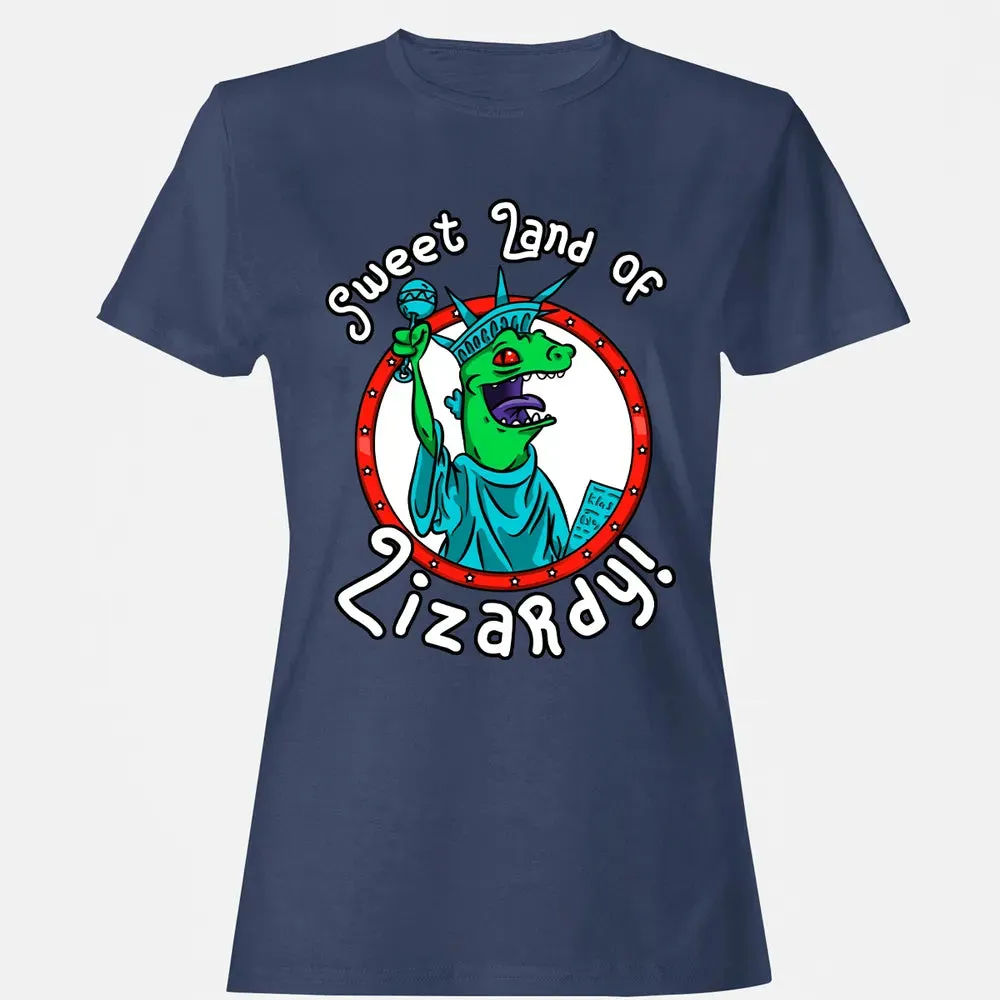 Sweet Land of Lizardy Women's T-shirt - 10