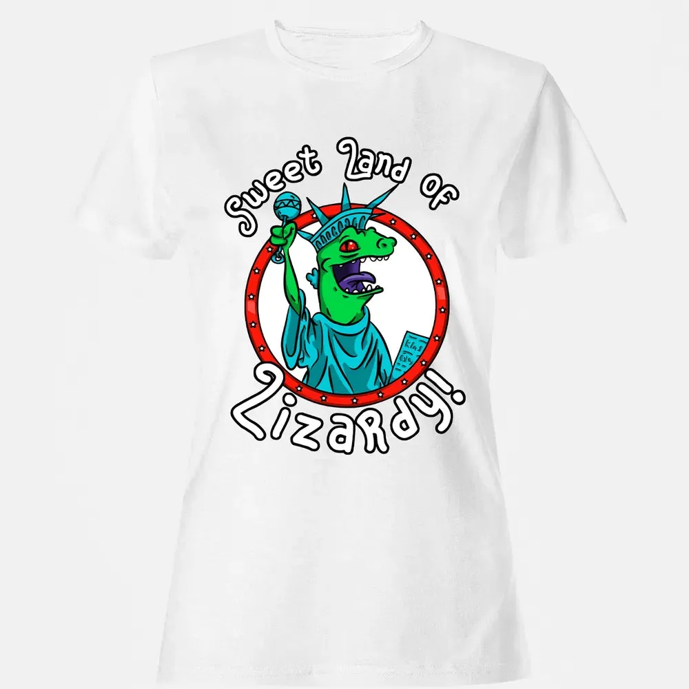 Sweet Land of Lizardy Women's T-shirt - 16