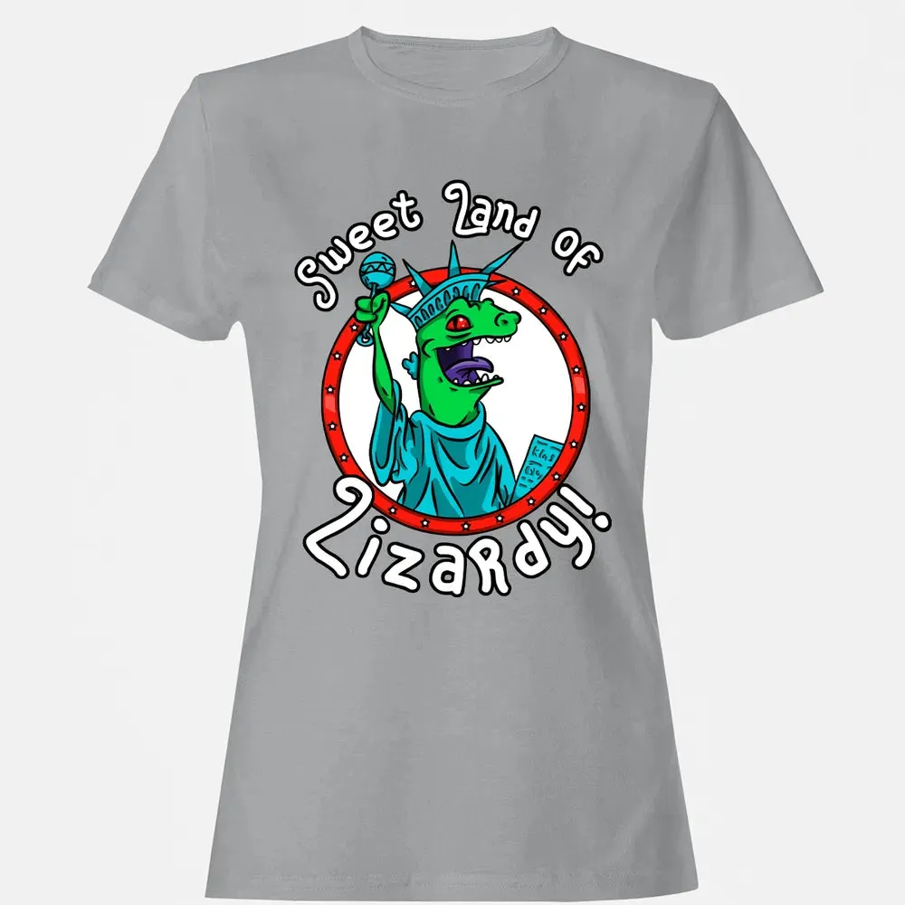Sweet Land of Lizardy Women's T-shirt - 15