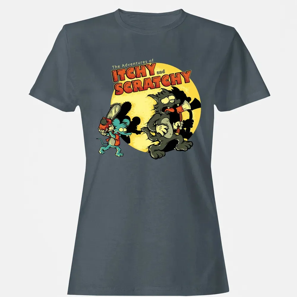 Adventures Of Itchy and Scratchy Women's T-shirt - 3