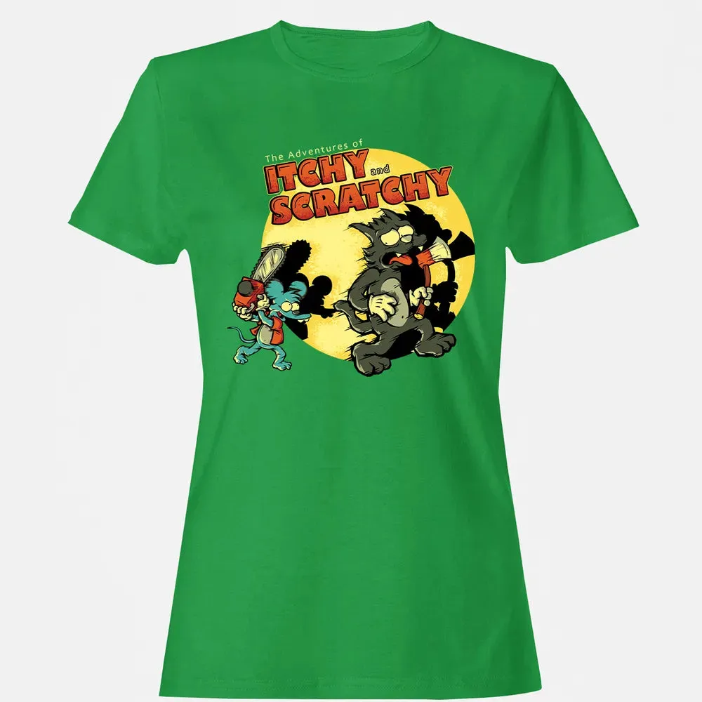 Adventures Of Itchy and Scratchy Women's T-shirt - 7