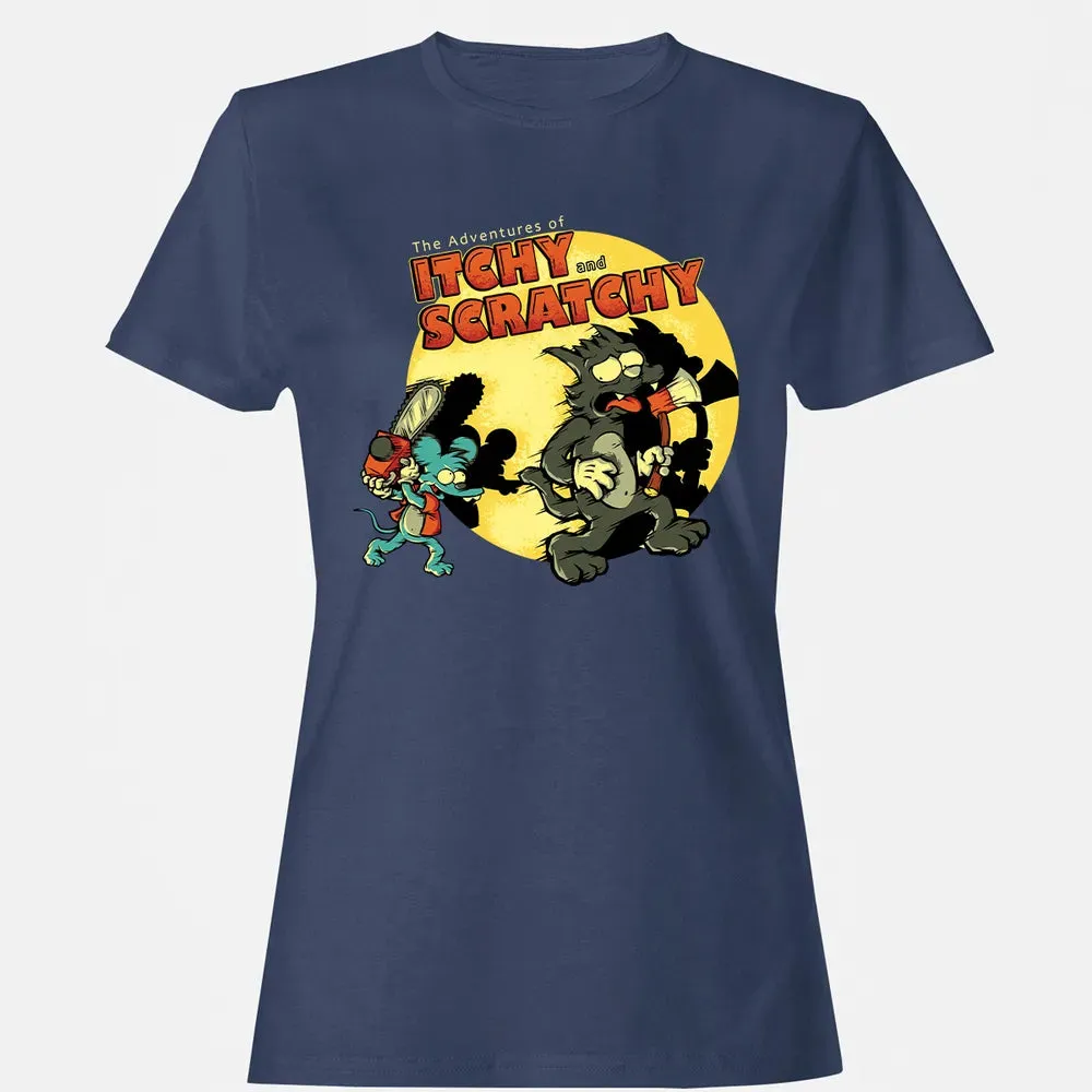 Adventures Of Itchy and Scratchy Women's T-shirt - 10