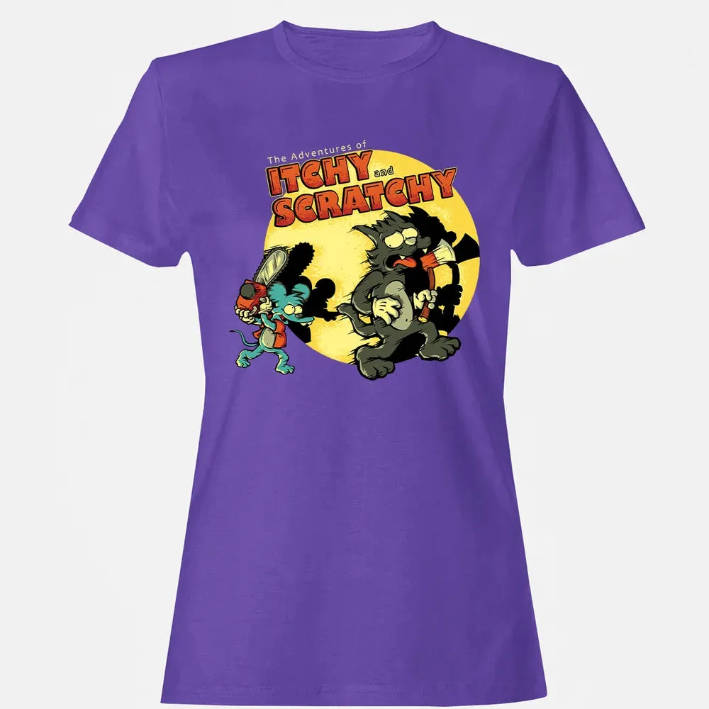 Adventures Of Itchy and Scratchy Women's T-shirt - 12