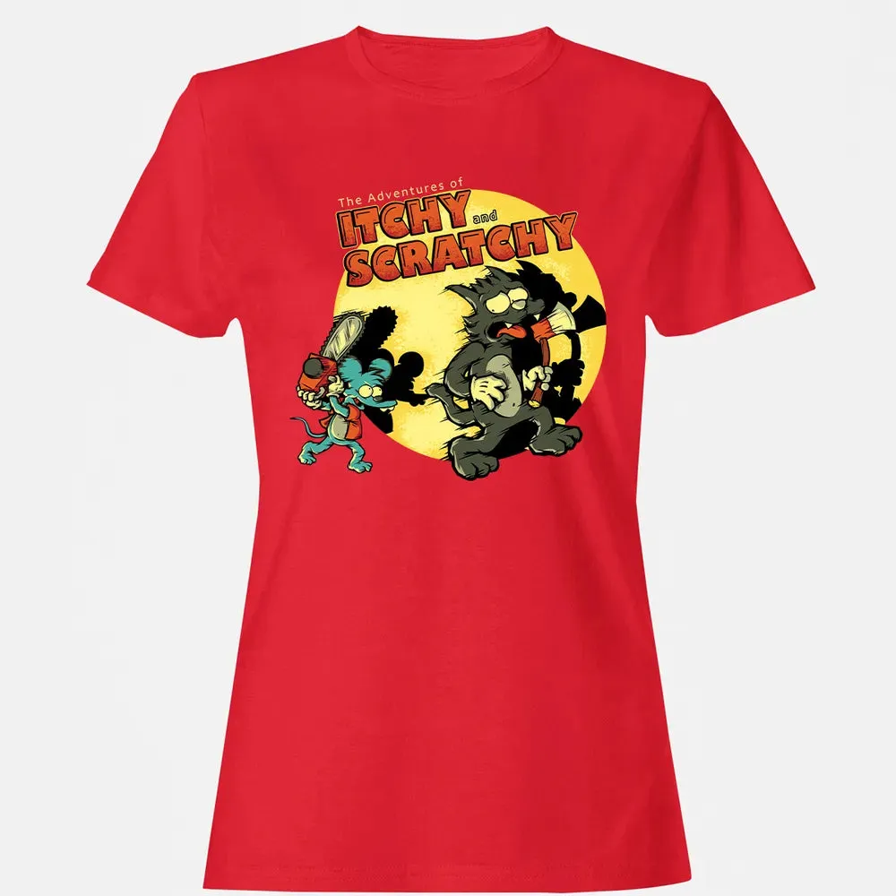 Adventures Of Itchy and Scratchy Women's T-shirt - 13