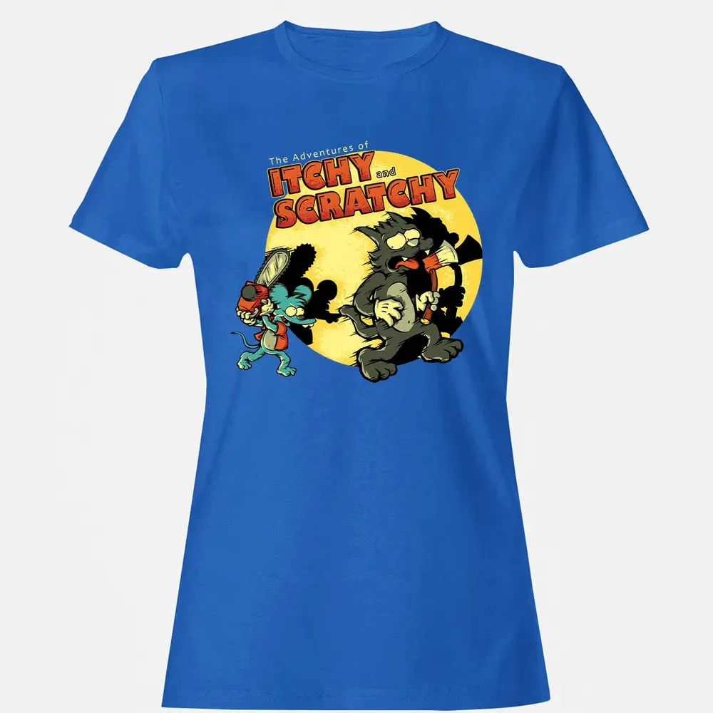 Adventures Of Itchy and Scratchy Women's T-shirt - 14