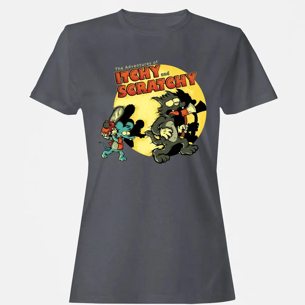 Adventures Of Itchy and Scratchy Women's T-shirt - 5