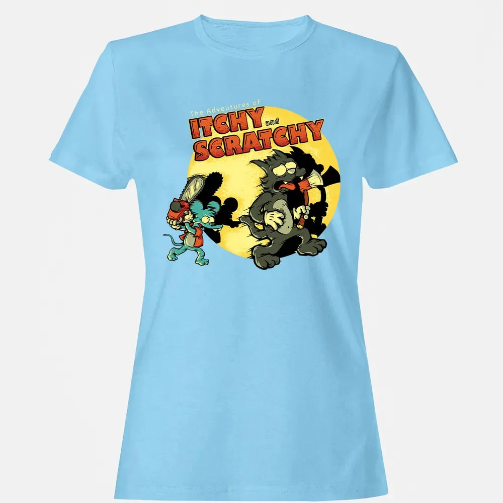 Adventures Of Itchy and Scratchy Women's T-shirt - 8