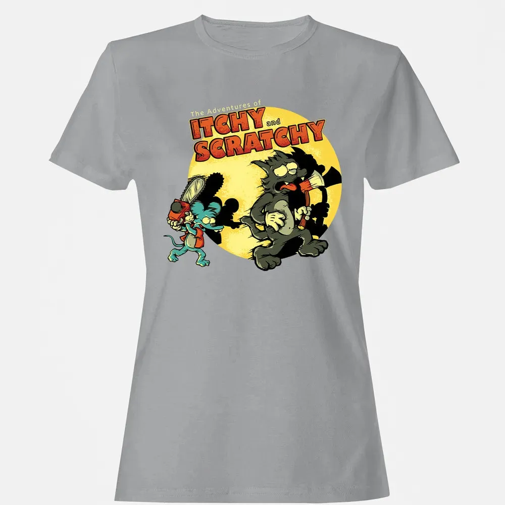 Adventures Of Itchy and Scratchy Women's T-shirt - 15