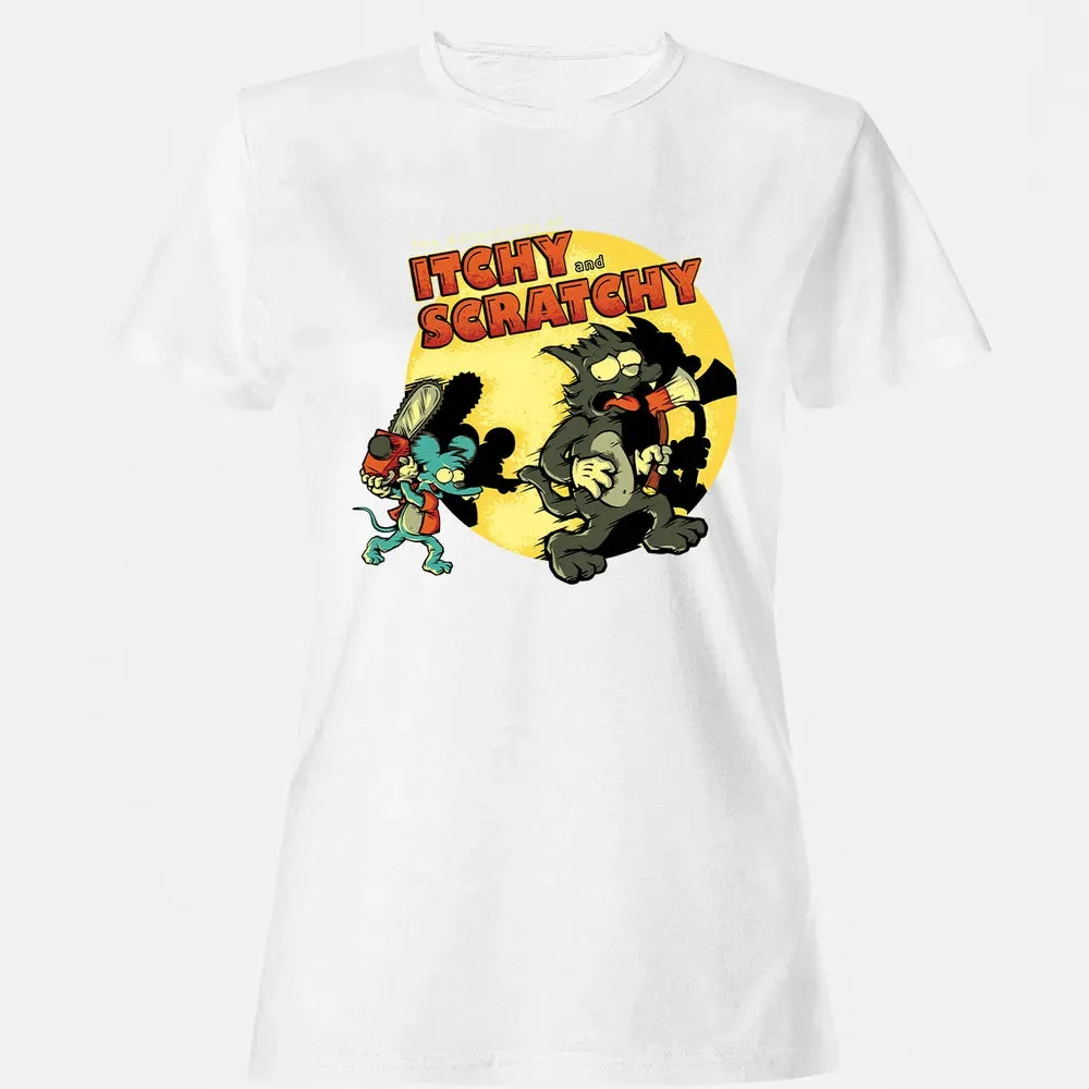 Adventures Of Itchy and Scratchy Women's T-shirt - 16