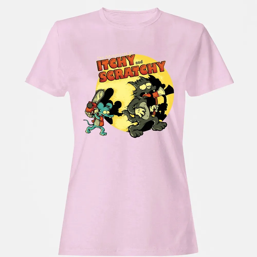 Adventures Of Itchy and Scratchy Women's T-shirt - 9