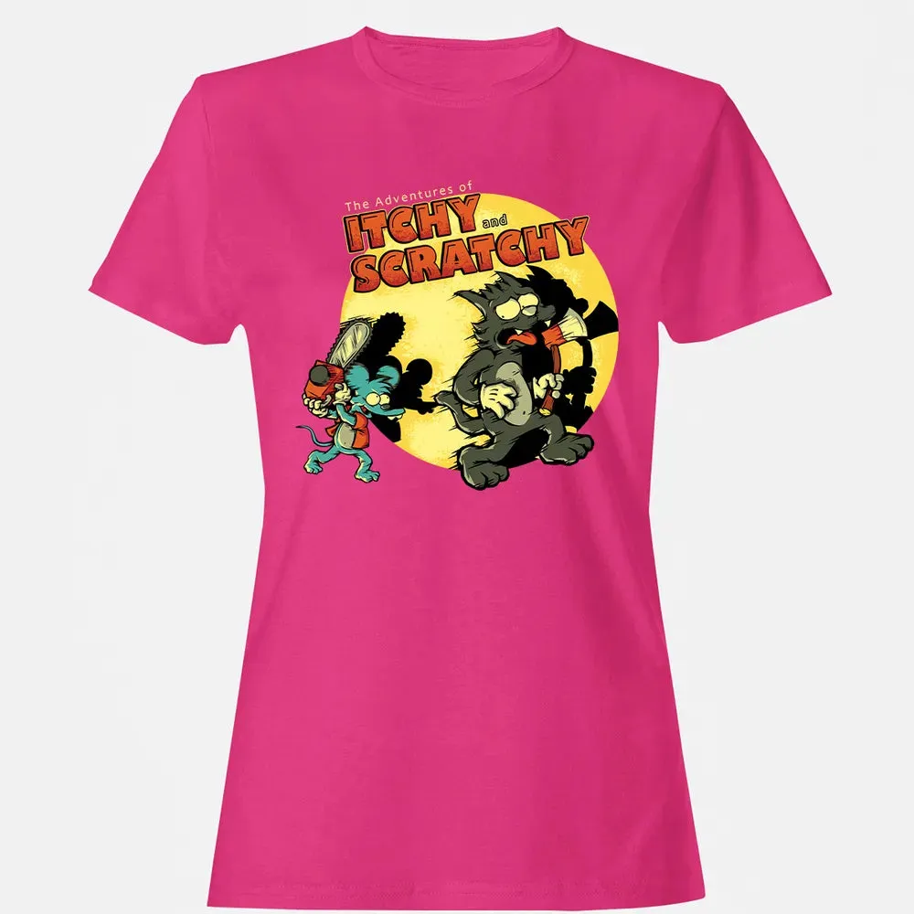 Adventures Of Itchy and Scratchy Women's T-shirt - 6