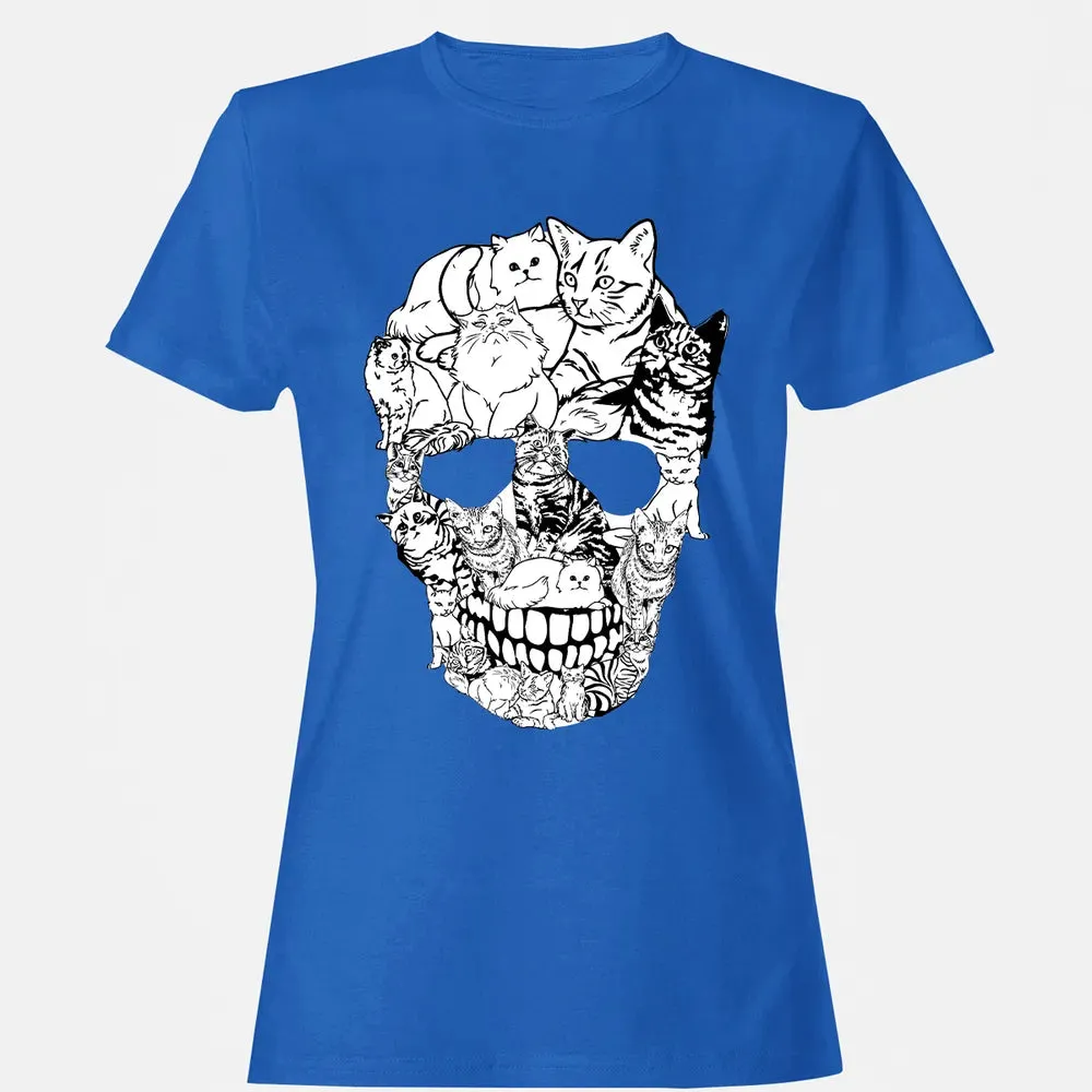 Cat Skull Women's T-shirt - 14