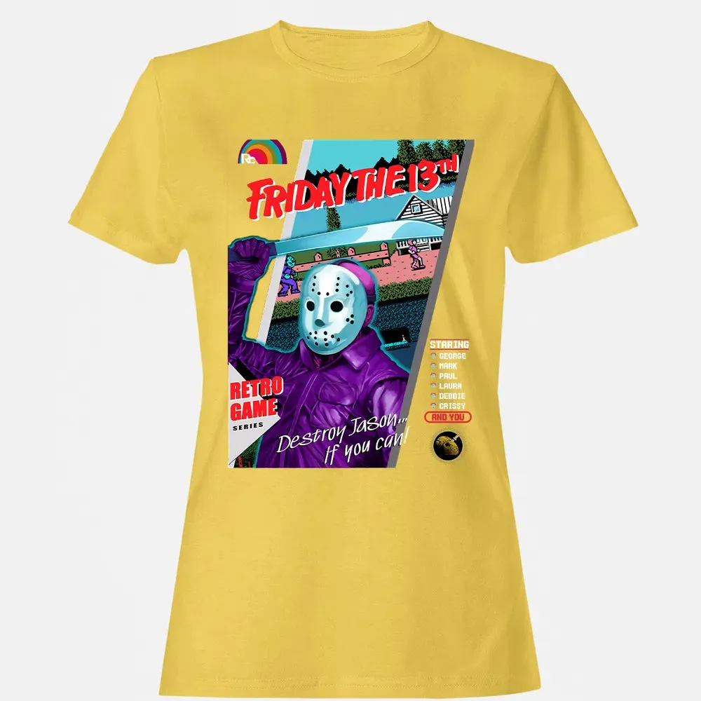 Destroy Jason Retro Game Women's T-shirt - 4