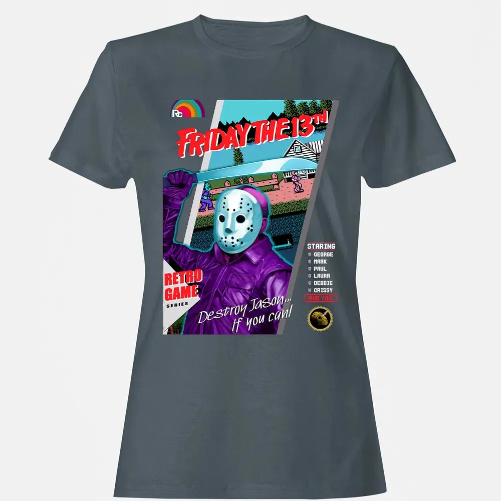 Destroy Jason Retro Game Women's T-shirt - 3