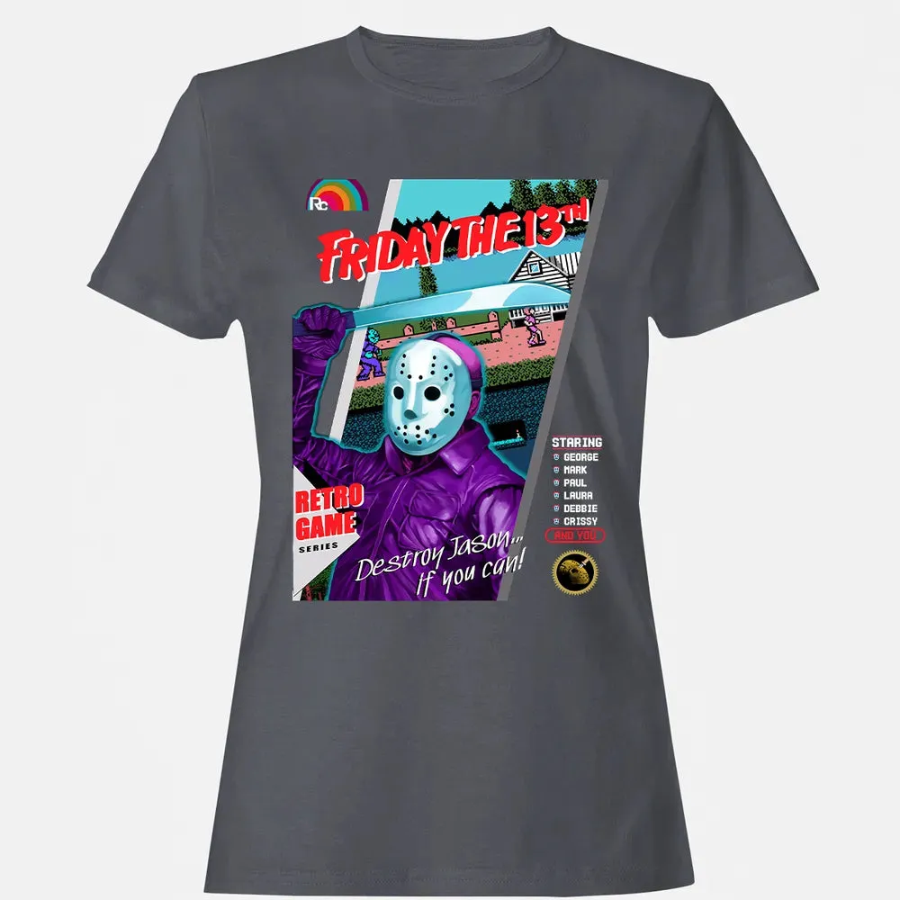 Destroy Jason Retro Game Women's T-shirt - 5