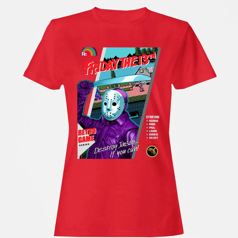 Destroy Jason Retro Game Women's T-shirt - 13