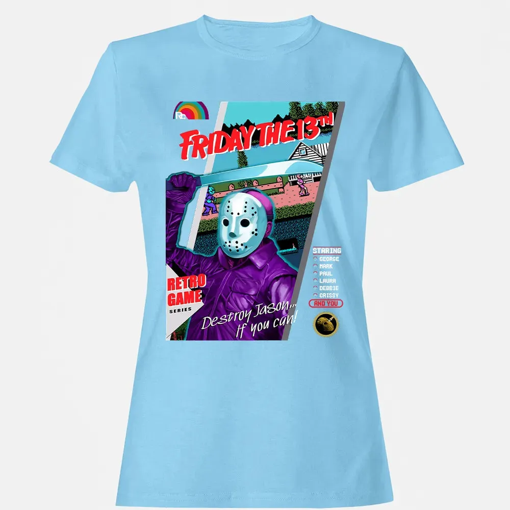 Destroy Jason Retro Game Women's T-shirt - 8