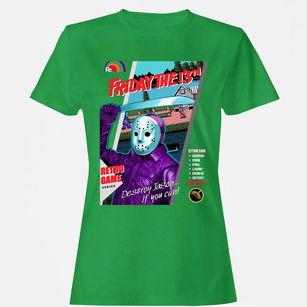 Destroy Jason Retro Game Women's T-shirt - 7