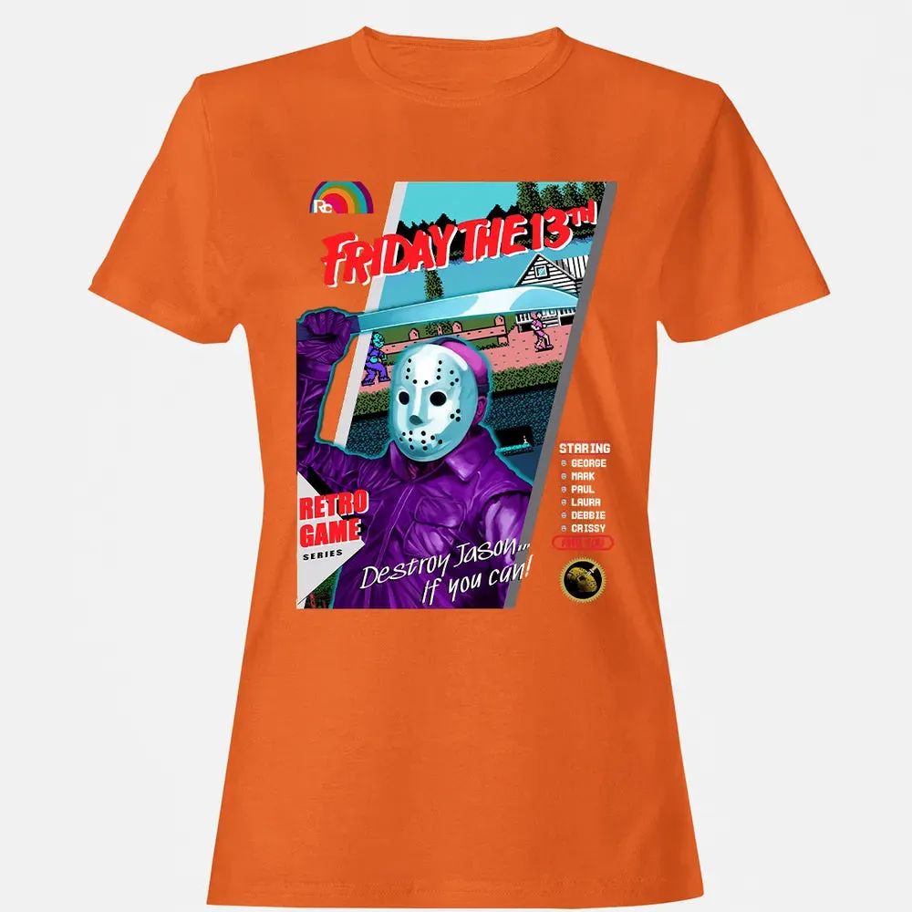 Destroy Jason Retro Game Women's T-shirt - 11