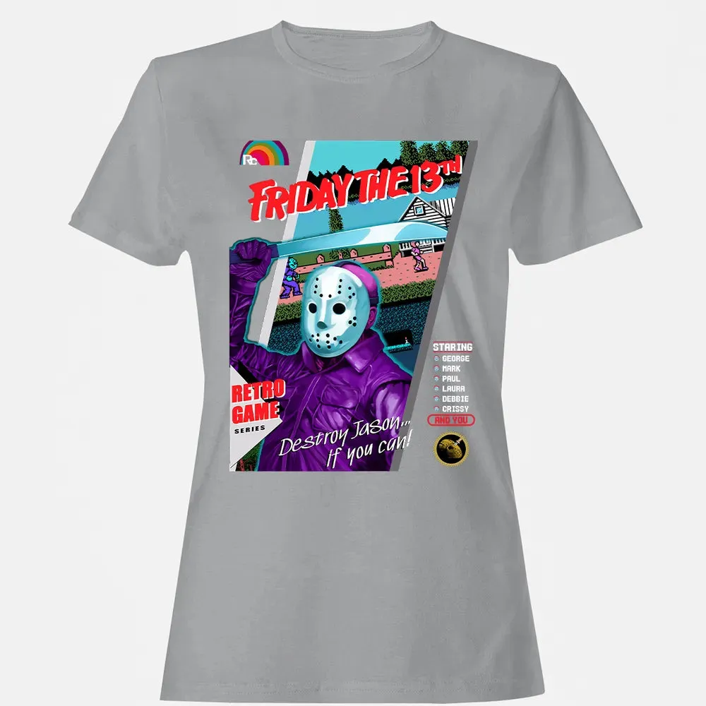 Destroy Jason Retro Game Women's T-shirt - 15