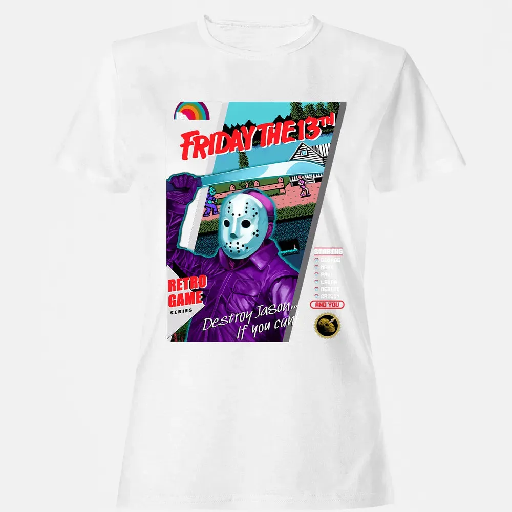 Destroy Jason Retro Game Women's T-shirt - 16