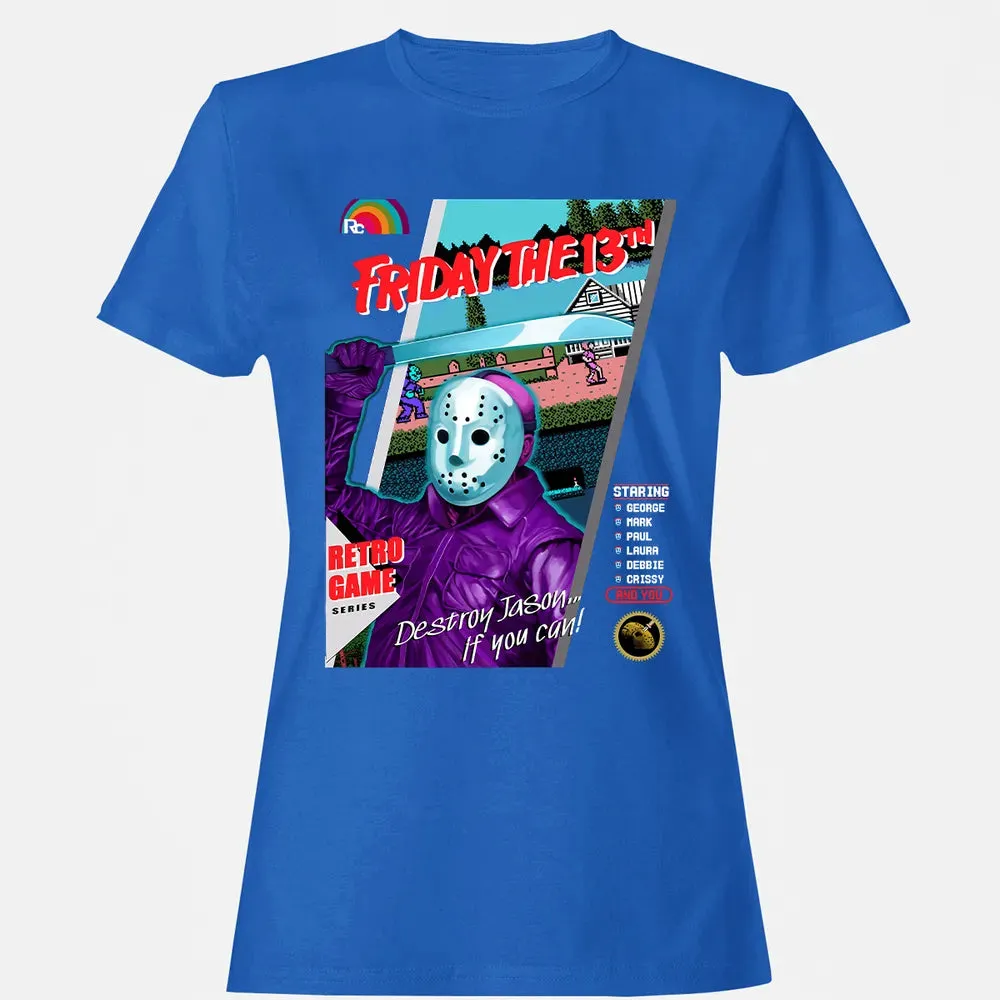 Destroy Jason Retro Game Women's T-shirt - 14