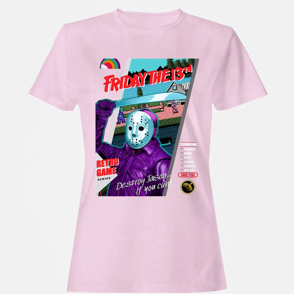 Destroy Jason Retro Game Women's T-shirt - 9