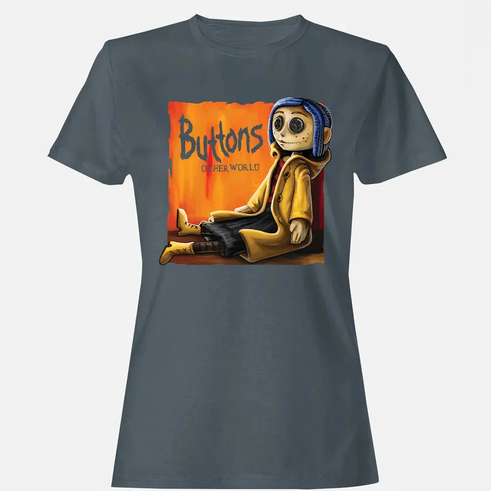 Buttons Other Worlds Women's T-shirt - 3