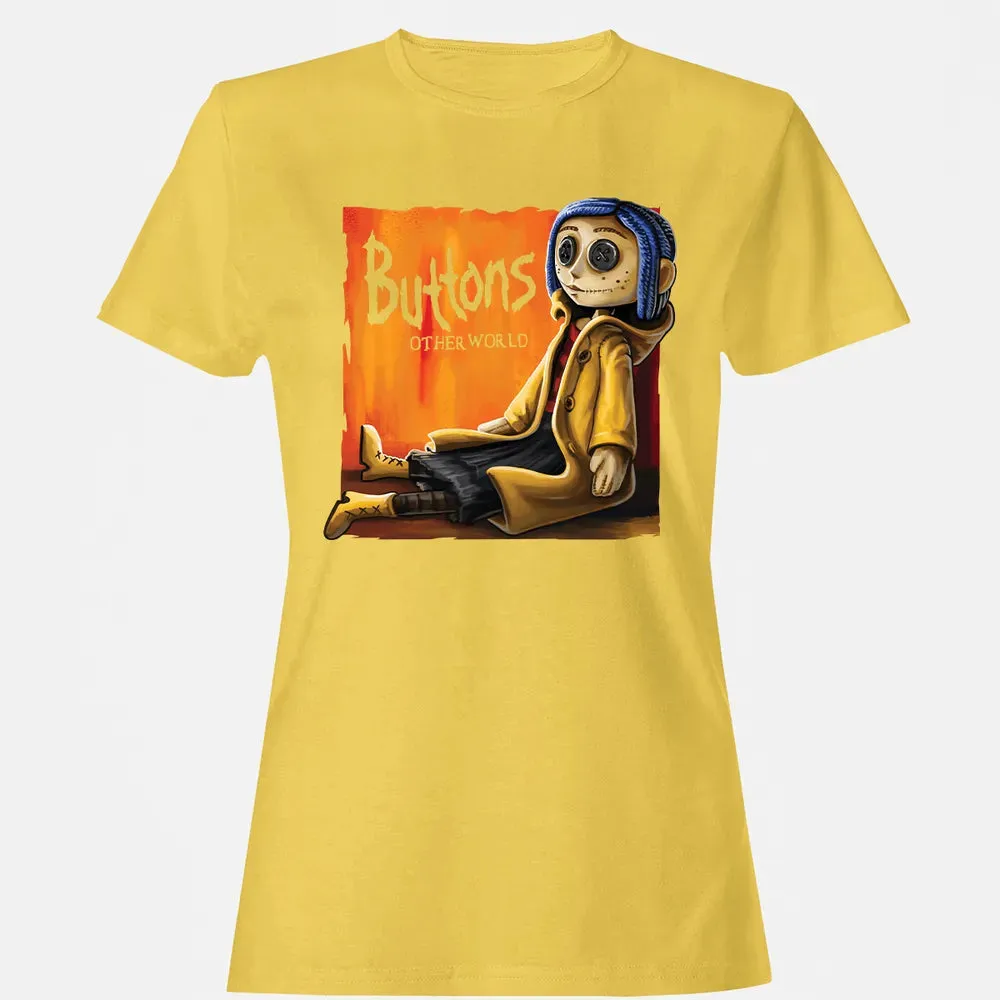 Buttons Other Worlds Women's T-shirt - 4