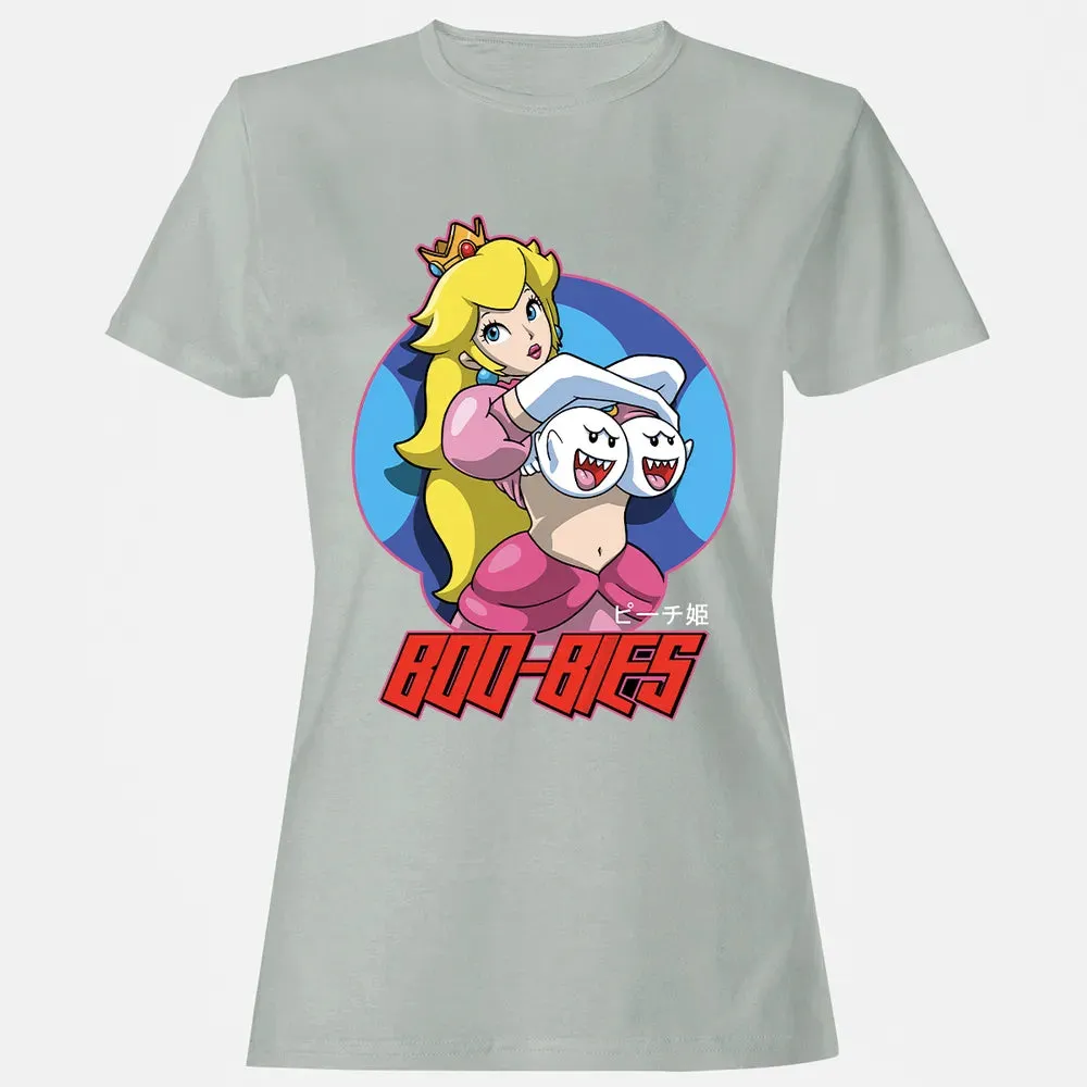 Boo-Bies Peach Women's T-shirt - 2