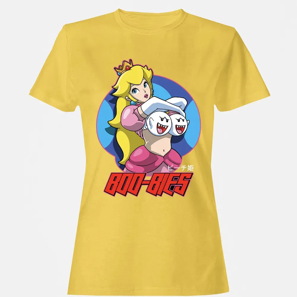Boo-Bies Peach Women's T-shirt - 4