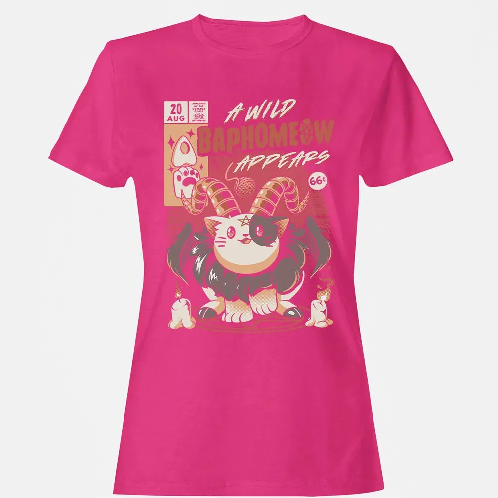 A Wild Baphomeow Appears Women's T-shirt - 6