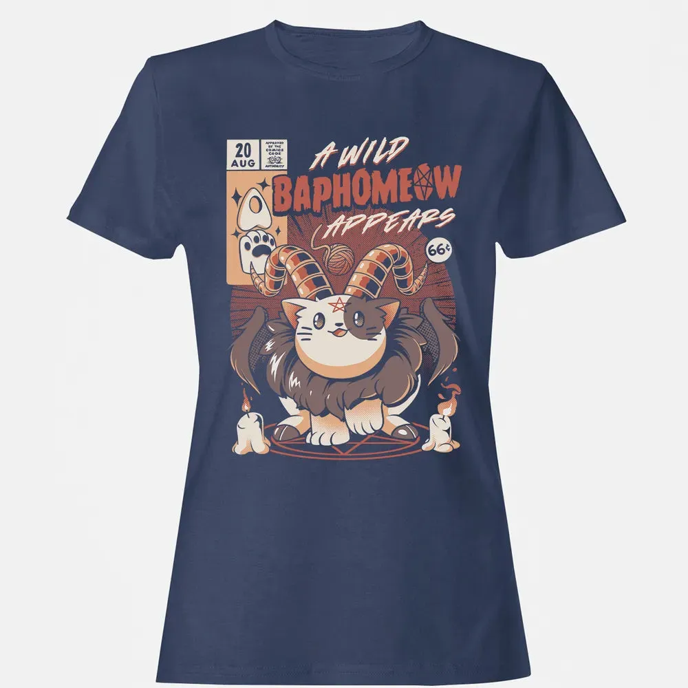 A Wild Baphomeow Appears Women's T-shirt - 10