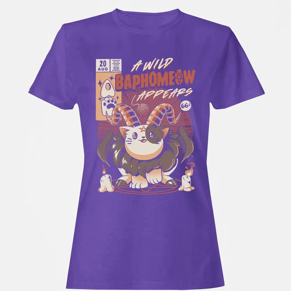 A Wild Baphomeow Appears Women's T-shirt - 12