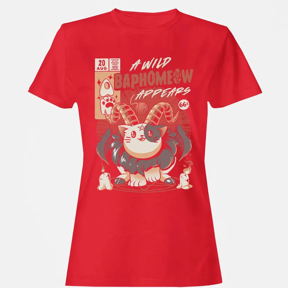A Wild Baphomeow Appears Women's T-shirt - 13