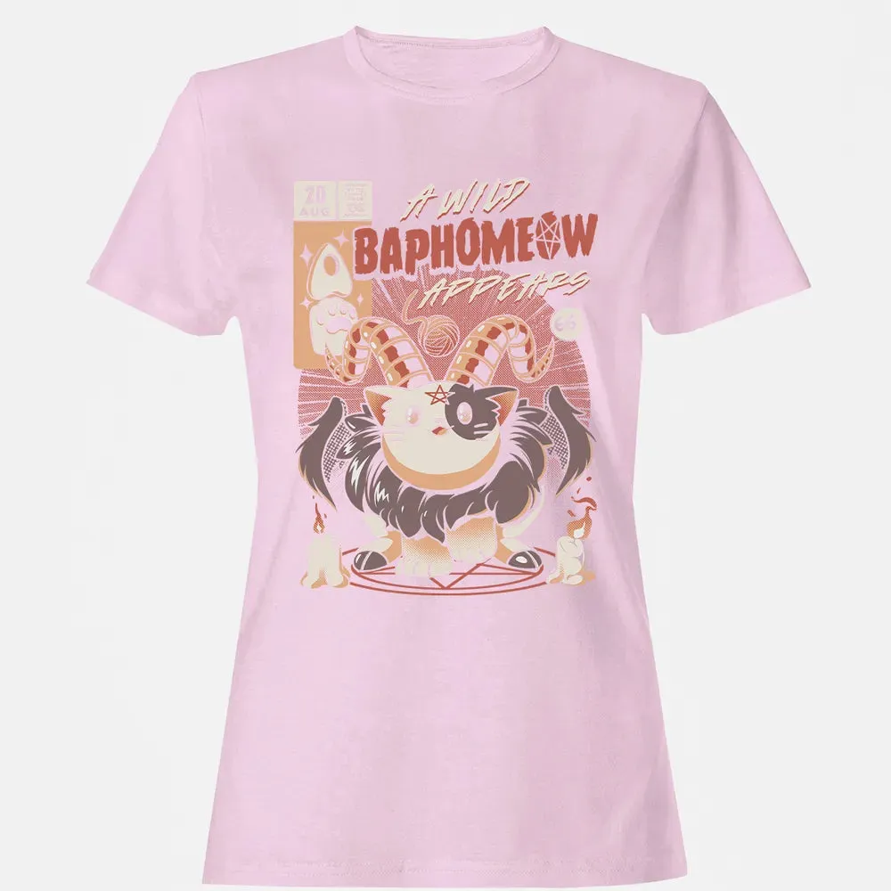 A Wild Baphomeow Appears Women's T-shirt - 9
