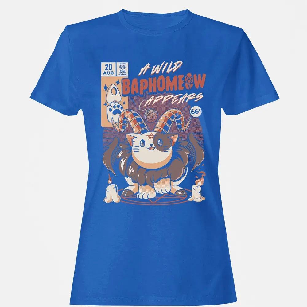 A Wild Baphomeow Appears Women's T-shirt - 14