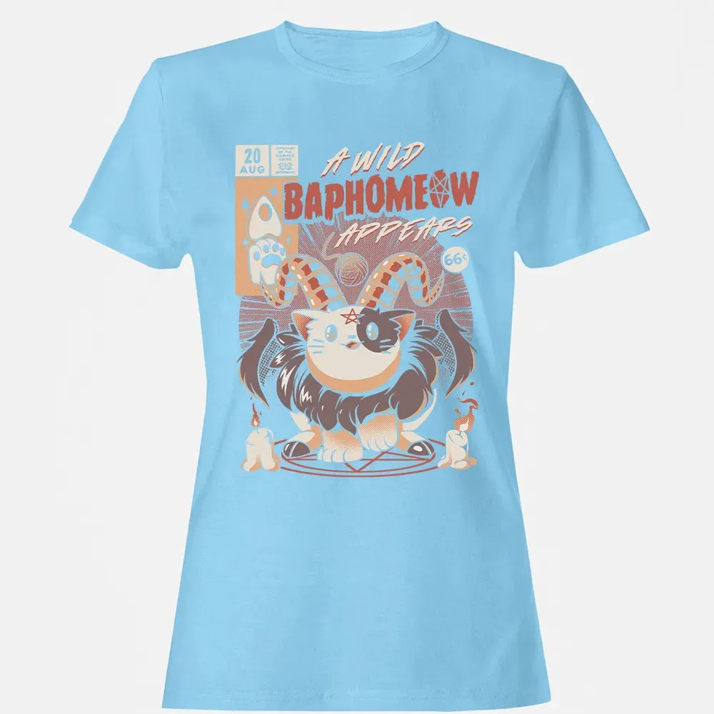 A Wild Baphomeow Appears Women's T-shirt - 8