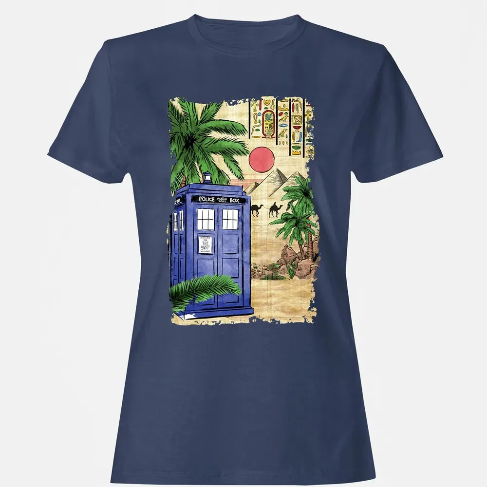 Tardis In Egypt Women's T-shirt - 10