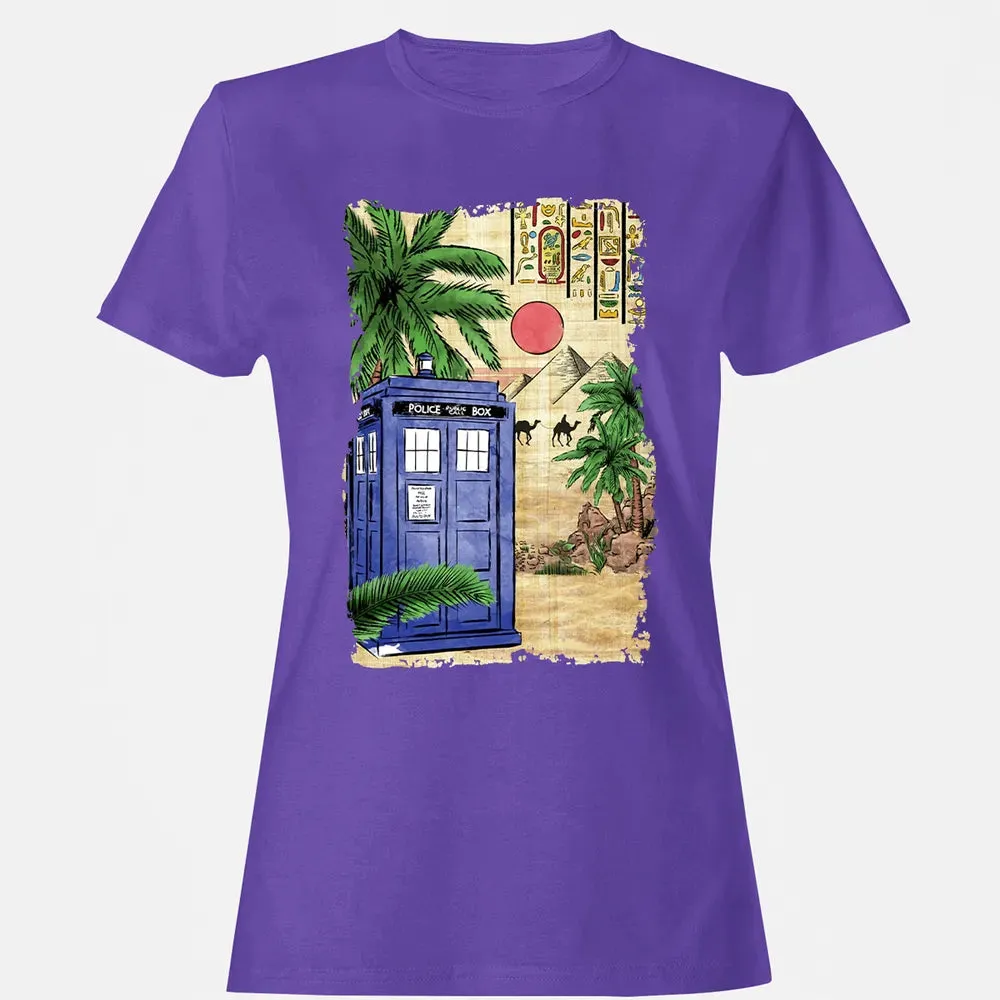 Tardis In Egypt Women's T-shirt - 12
