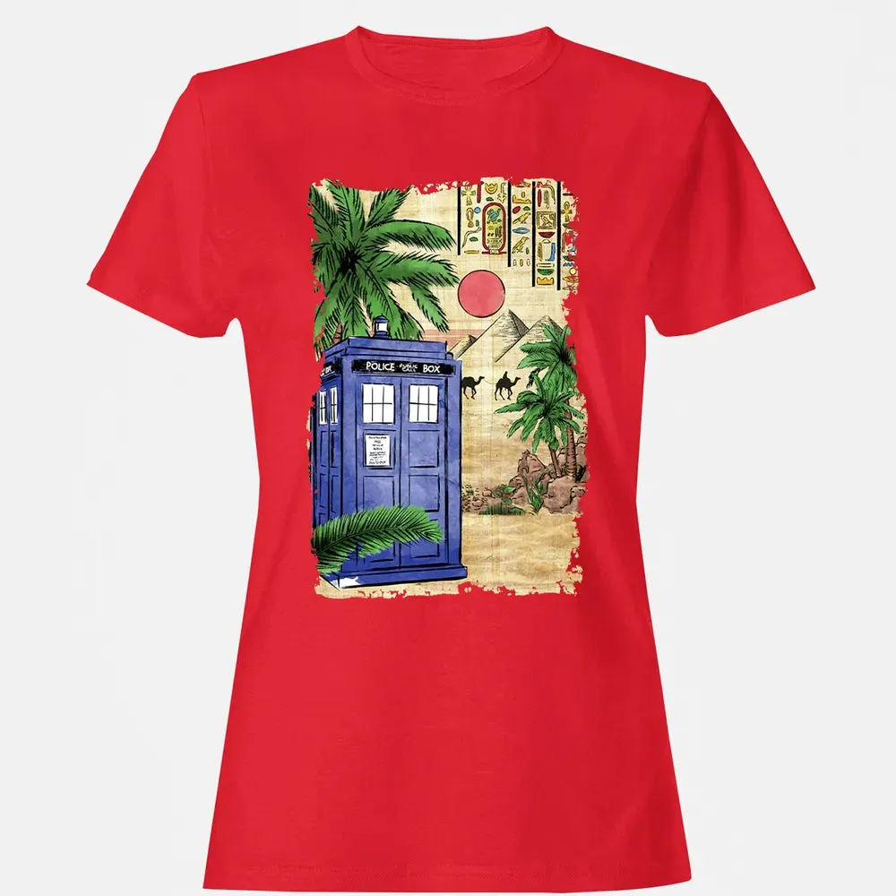 Tardis In Egypt Women's T-shirt - 13