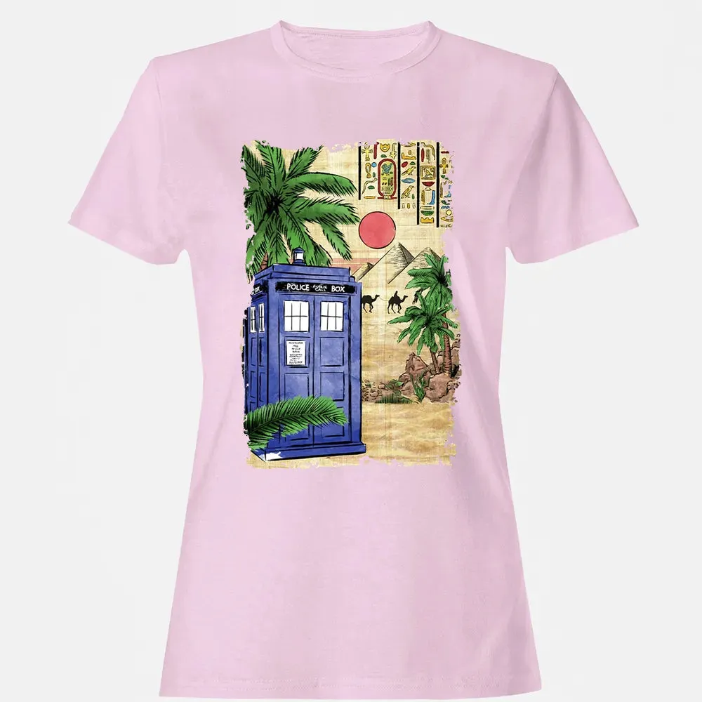Tardis In Egypt Women's T-shirt - 9